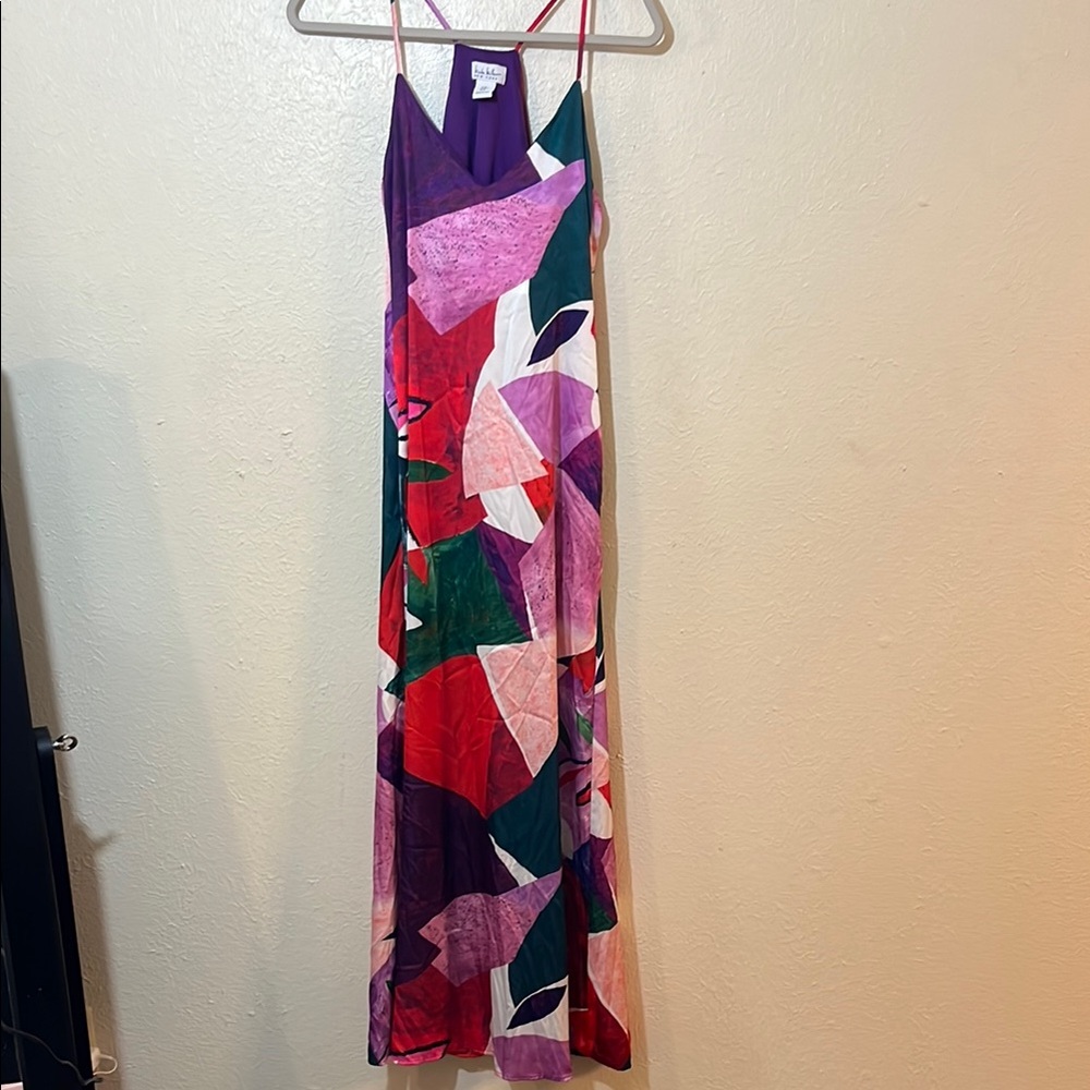 Nicole Miller Multicolor Maxi Dress